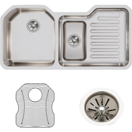 SS 41.5x20.5x9.5  Dbl Under MT Sink Kit