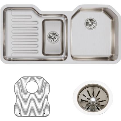 SS 41.5x20.5x9.5  Dbl Under MT Sink Kit