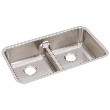 SS 32.1x18.5x8 Dbl UMnt Sink