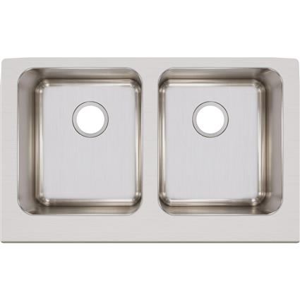 SS 33 x 20.5 x 7.8 Dbl Farmhouse Sink