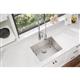 SS 23.5x18.25x9 Single UnderMT Sink+PD