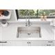 SS 32.5x19.50x9 Single UnderMT Sink+PD