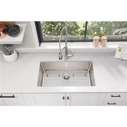 SS 32.5x19.50x9 Single UnderMT Sink+PD