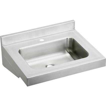 SS 22"x19"x5-1/2"Wall Hung Lavatory Sink