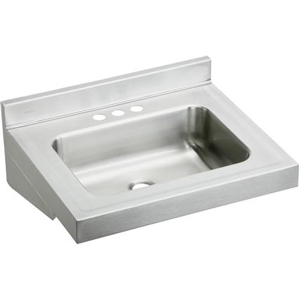 SS 22"x19"x5-1/2"Wall Hung Lavatory Sink
