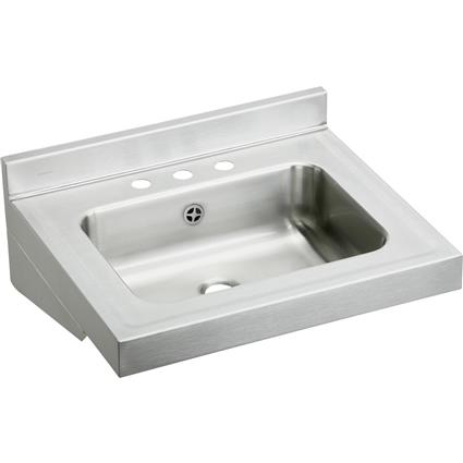 SS 22"x19"x5-1/2"Wall Hung Lavatory Sink