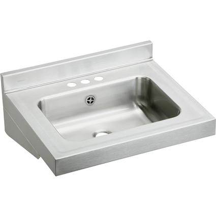 SS 22"x19"x5-1/2"Wall Hung Lavatory Sink