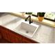 Elkay Quartz Luxe 25 x 22 x 9.5 Single Drop-in Sink Ricotta 