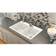 Qtz 33x22x9.5 Dbl Drop-in Sink Ricotta