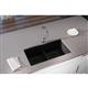 Quartz 33x19x10 Dbl UMnt Sink Caviar