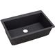 Qtz 33x20.8x9.4 Sngl Drop-in Sink Caviar