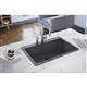 Qtz 33x20.8x9.4 Sng Drop-in Sink CH