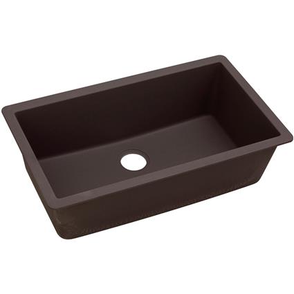 Qtz 33x18.4x9.4 Sng Und Sink Chestnut