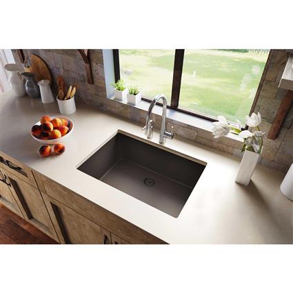 Qtz 33x18.4x9.4 Sng Und Sink Chestnut