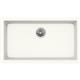 Qtz 33x18.4x9.4 Single UMnt Sink Ricotta