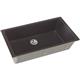 Qtz 36x20x9 Single UMnt Sink+PD Caviar