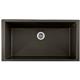 Qtz 36x20x9 Single UMnt Sink+PD Caviar