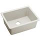 Qtz 25x18.5x9.5 Single UMnt Sink Ricotta