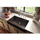 Qtz 36x21x9 Sng Bwl Apron Sink+PD Cnut