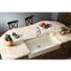 Qtz 36x21x9 Sng Bwl Apron Sink+PD PC