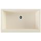 Qtz 36x21x9 Sng Bwl Apron Sink+PD PC