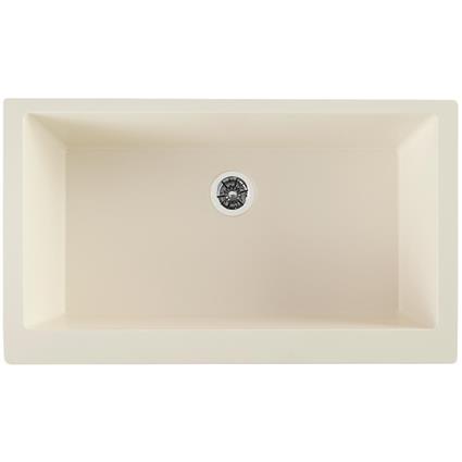 Qtz 36x21x9 Sng Bwl Apron Sink+PD PC