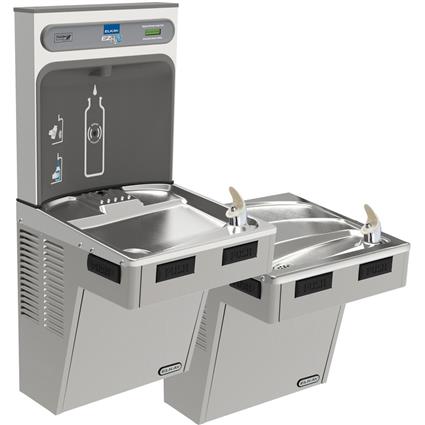 Bottle Filling Stn w/Cooler 8 GPH Gray