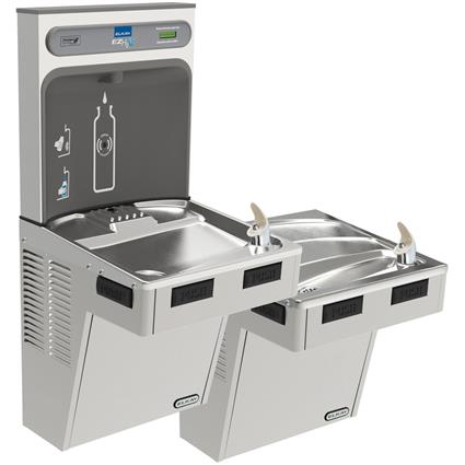 Bottle Filling Stn w/Bi-Level Cooler SS