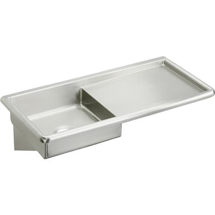SS 42"x20"x6"Wall Hung Service Sink