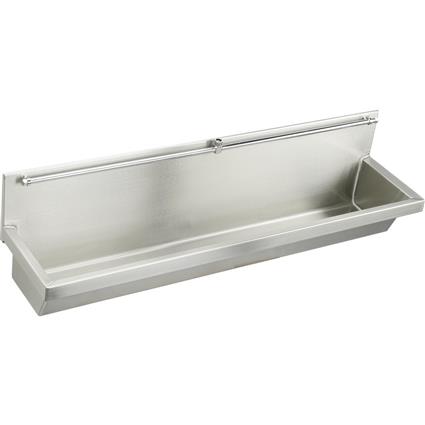 SS 48"x14"x8"Wall Urinal Kit