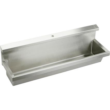 SS 48"x14"x8"Wall Urinal Kit