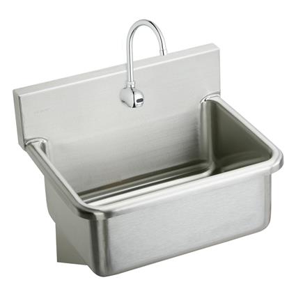 SS 31"x19.5"x10.5" Wall Single Sink Kit