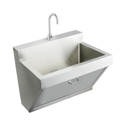 SS 30"x23"x26" Wall Single Surgeon Sink