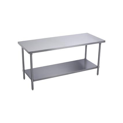 WT, 30X96, Flat Top, GL Shelf, 18/400