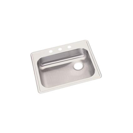SS 25x21.2x5.3 Single Drop-in Sink
