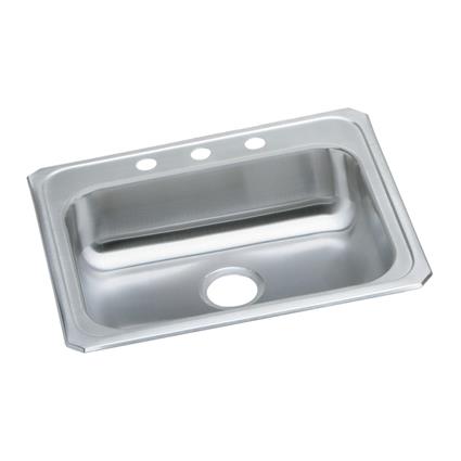 SS 25x21.2x5.3 Single Drop-in Sink