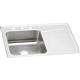 SS 33x22x7.6 Single Drop-in Sink