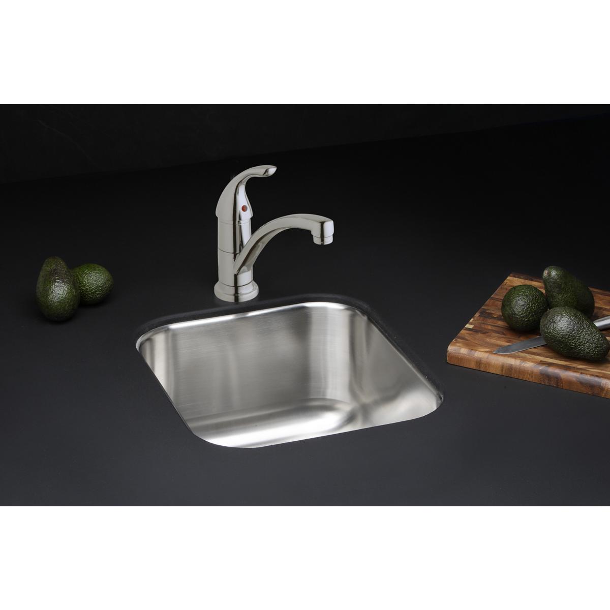 Elkay Single Hole Deck Mount Everyday Kitchen Faucet with Lever Handle