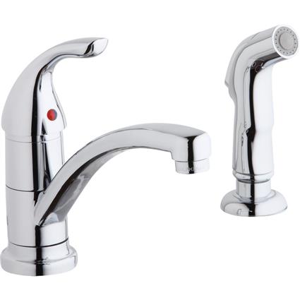 1 Hole Faucet Handle with Side Spray CR