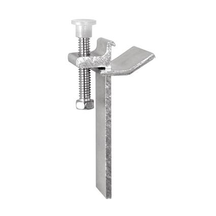 Install Screws & Clamps for "J" Channel