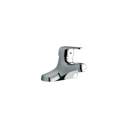 Faucet w/Integral Spout 4" Handle CR