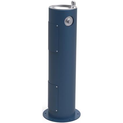 Outdoor Ftn Pedestal Freeze Resist BLU