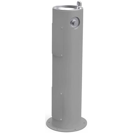 Outdoor Ftn Pedestal Freeze Resist GRY