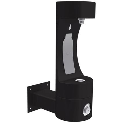 Outdoor Bottle Filling Station Wall BLK