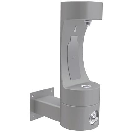 Outdoor Bottle Filling Stn Wall FR GRY