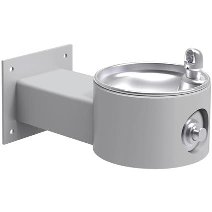 Outdoor Ftn Wall Freeze Resistant Gray
