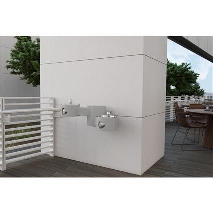 Outdoor Drinking Fountain Wall Mount
