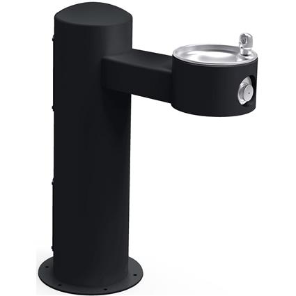 Outdoor Fountain Pedestal Black