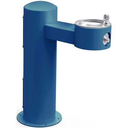 Outdoor Ftn Pedestal Freeze Resist BLU