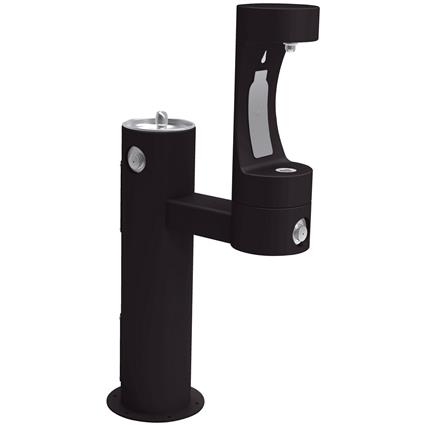 Outdoor Bottle Filling Stn Bi-Level BLK